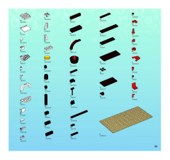 LEGO 3825 instructions page 33 – build guide