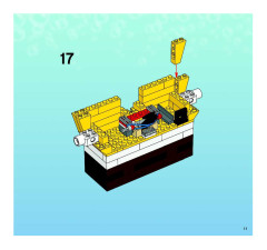 LEGO 3826 instructions page 11 – build guide