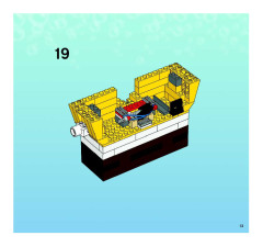LEGO 3826 instructions page 13 – build guide