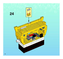 LEGO 3826 instructions page 18 – build guide