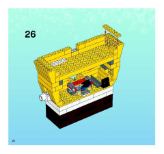 LEGO 3826 instructions page 20 – build guide