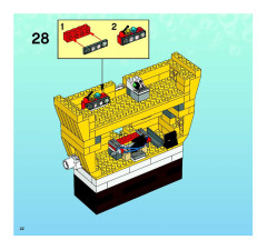 LEGO 3826 instructions page 22 – build guide