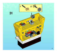 LEGO 3826 instructions page 25 – build guide