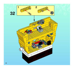 LEGO 3826 instructions page 26 – build guide