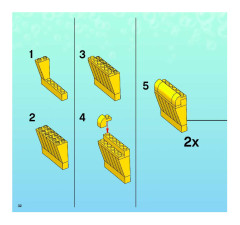 LEGO 3826 instructions page 32 – build guide