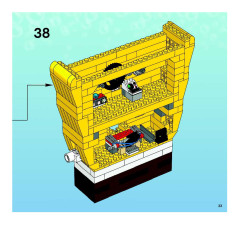 LEGO 3826 instructions page 33 – build guide