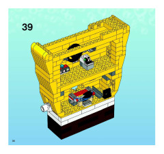 LEGO 3826 instructions page 34 – build guide