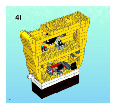 LEGO 3826 instructions page 36 – build guide