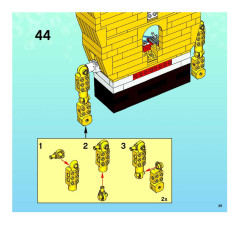 LEGO 3826 instructions page 39 – build guide