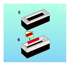 LEGO 3826 instructions page 4 – build guide