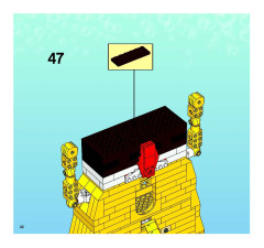LEGO 3826 instructions page 42 – build guide