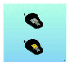 LEGO 3826 instructions page 45 – build guide