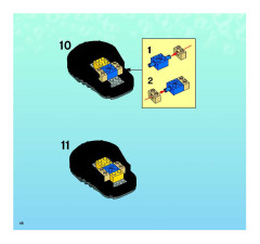 LEGO 3826 instructions page 46 – build guide