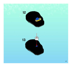 LEGO 3826 instructions page 47 – build guide