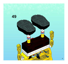 LEGO 3826 instructions page 51 – build guide