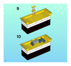 LEGO 3826 instructions page 6 – build guide