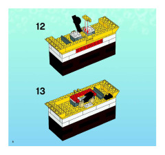 LEGO 3826 instructions page 8 – build guide