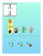 LEGO 3827 instructions page 2 – build guide