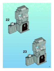 LEGO 3827 instructions page 27 – build guide