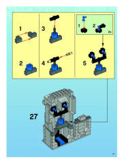 LEGO 3827 instructions page 31 – build guide