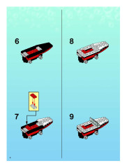 LEGO 3827 instructions page 4 – build guide