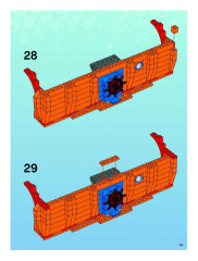 LEGO 3827 instructions page 45 – build guide