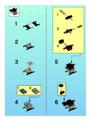 LEGO 3827 instructions page 7 – build guide