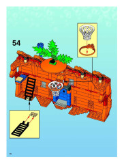 LEGO 3827 instructions page 70 – build guide