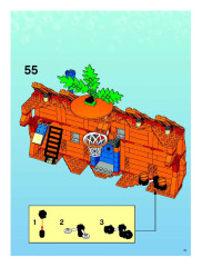 LEGO 3827 instructions page 71 – build guide