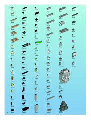 LEGO 3827 instructions page 74 – build guide