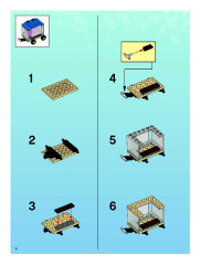 LEGO 3827 instructions page 8 – build guide