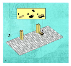LEGO 3828 instructions page 10 – build guide