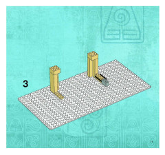 LEGO 3828 instructions page 11 – build guide