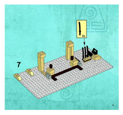 LEGO 3828 instructions page 15 – build guide