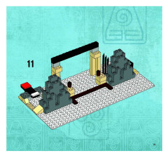 LEGO 3828 instructions page 19 – build guide