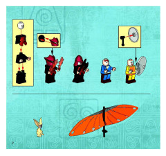 LEGO 3828 instructions page 2 – build guide