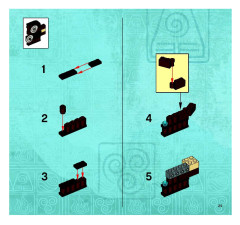 LEGO 3828 instructions page 25 – build guide