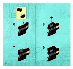 LEGO 3828 instructions page 26 – build guide