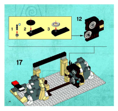 LEGO 3828 instructions page 28 – build guide