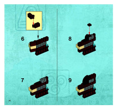 LEGO 3828 instructions page 30 – build guide