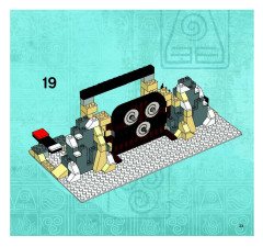 LEGO 3828 instructions page 33 – build guide