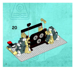LEGO 3828 instructions page 34 – build guide
