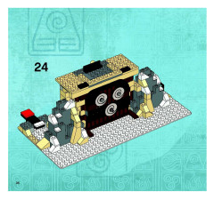LEGO 3828 instructions page 38 – build guide