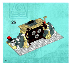 LEGO 3828 instructions page 40 – build guide