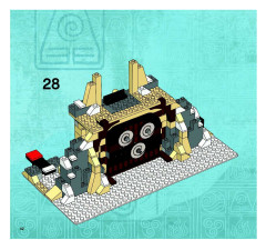 LEGO 3828 instructions page 42 – build guide
