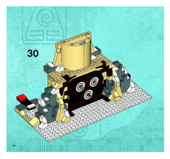 LEGO 3828 instructions page 44 – build guide