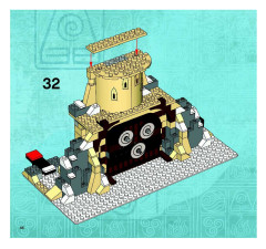 LEGO 3828 instructions page 46 – build guide