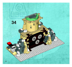 LEGO 3828 instructions page 48 – build guide