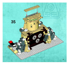 LEGO 3828 instructions page 49 – build guide