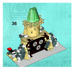 LEGO 3828 instructions page 50 – build guide